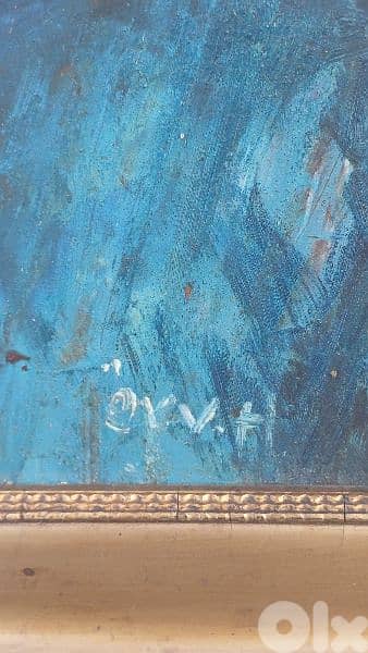 لوحة رسم زيتي اوروبية 5