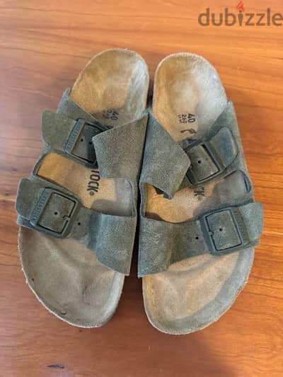 original birkenstock Arizona, barely worn