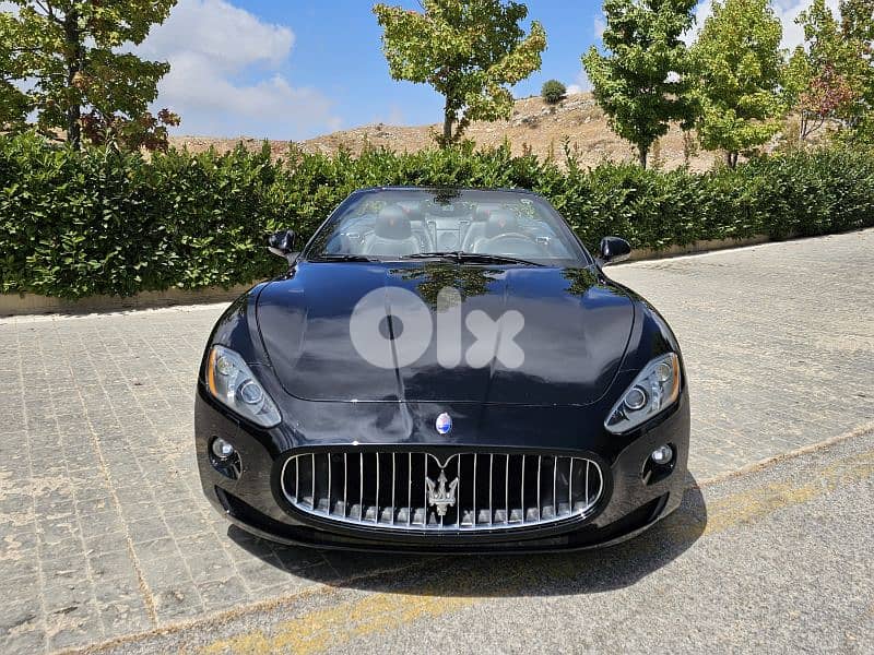 2013 Maserati GranTurismo C Black/Black Clean Carfax Like New 0
