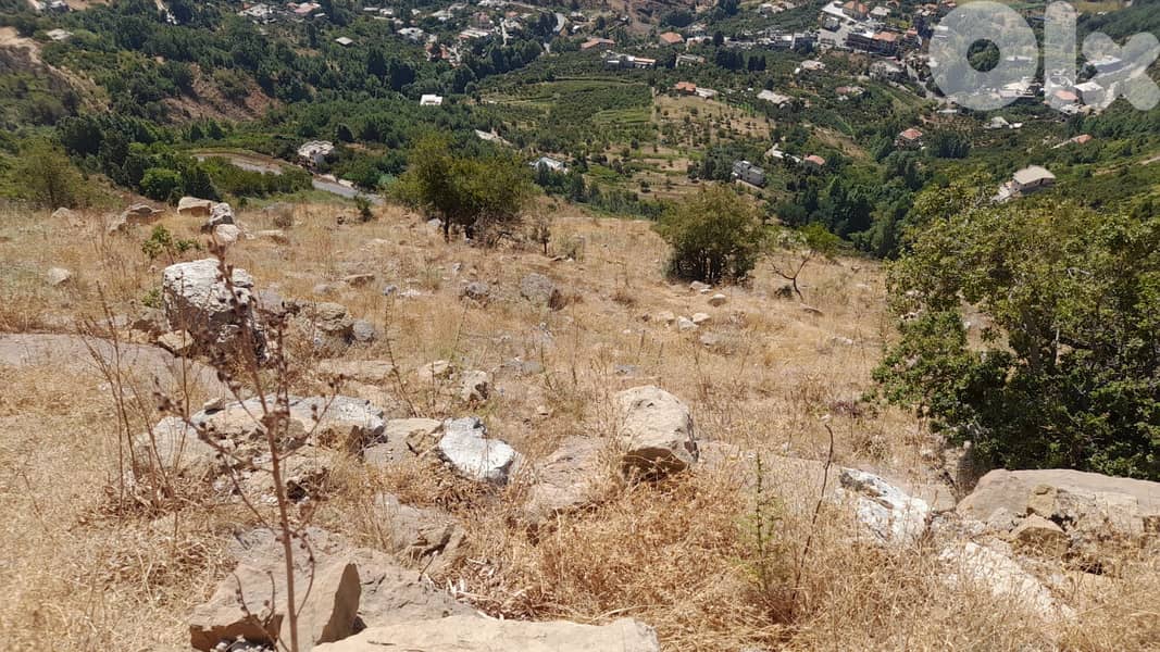 L15955-55,550 SQM Land With A Nice View For Sale In Qartaba 1