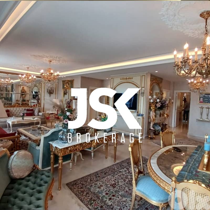 L15968-Fully Furnished Decorated Apartment For Sale in Broumana 0