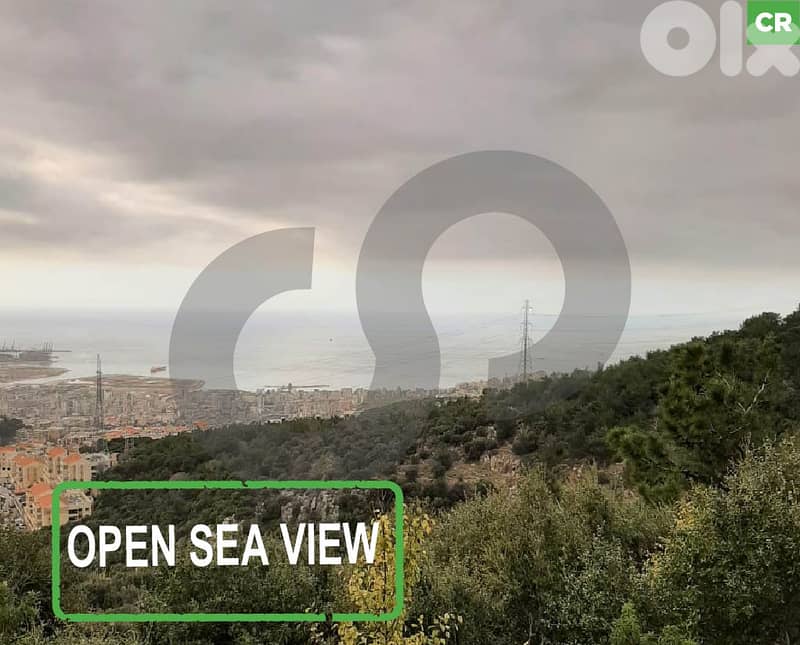 OPEN SEA VIEW, TRABQUIL AREA, METN, AIN SAADE/عين سعادة REF#CR112080 0