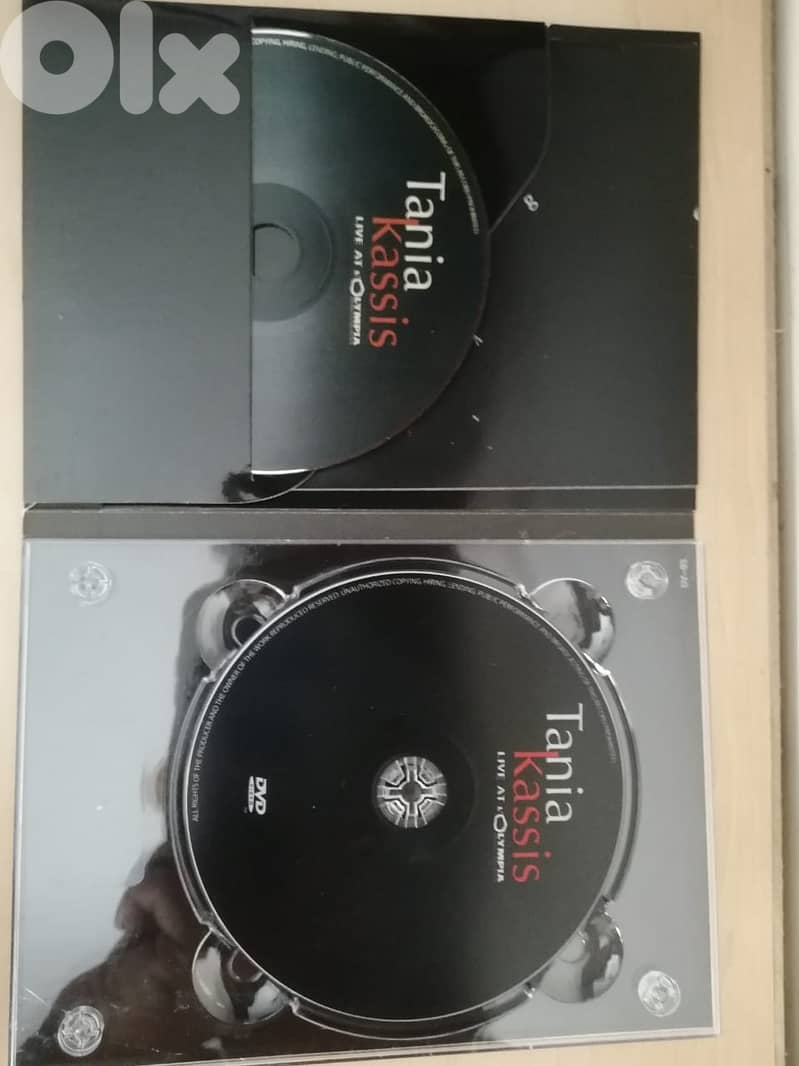 Tania Kassis Live at the Olympia Paris CD + DVD 1