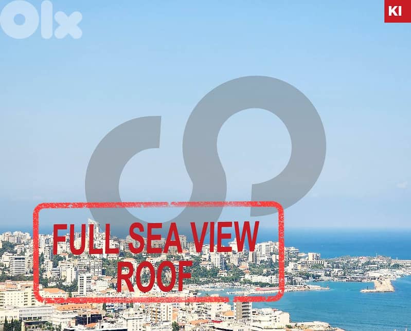 An apartment 165SQM in jounieh haret sakher/حارة صخر REF#KI110306 0