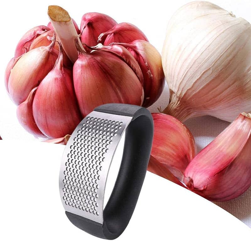 Stainless steel garlic presser اداة طحن الثوم 3