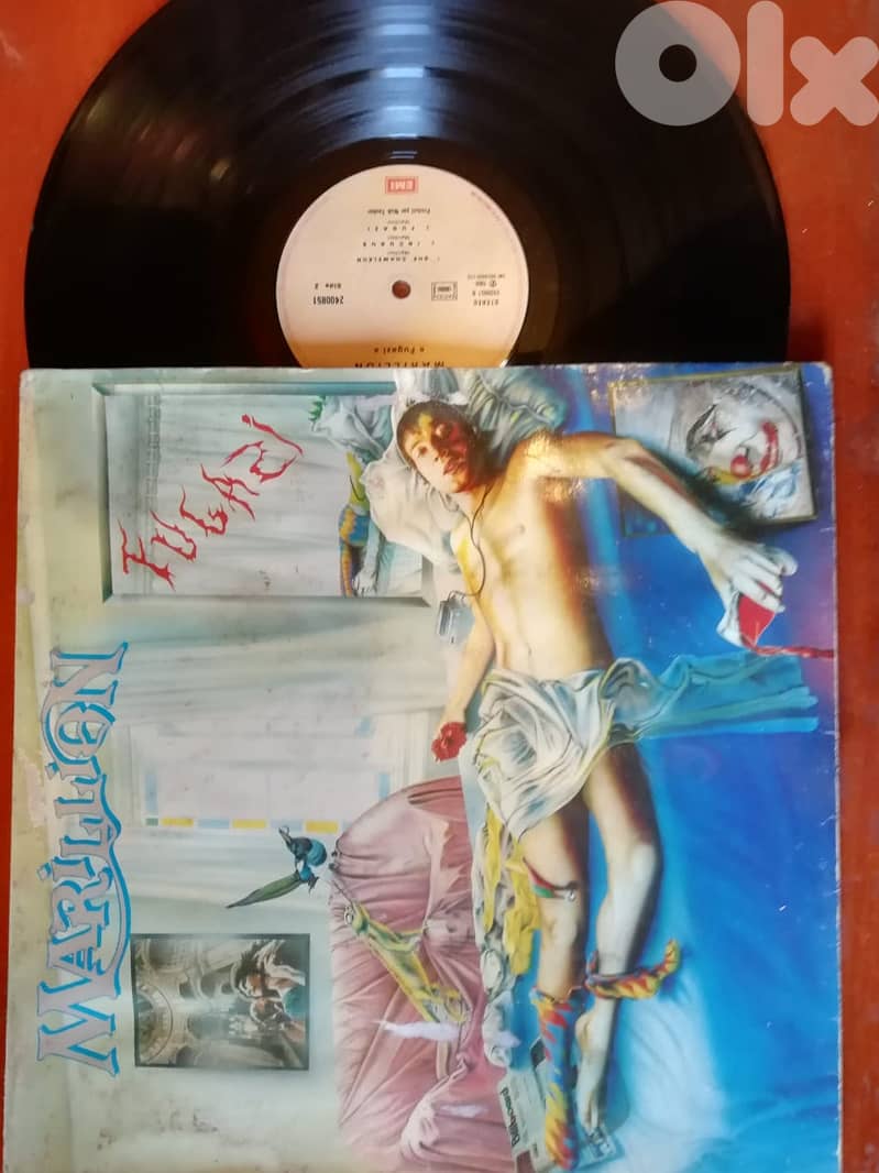 Marillon "Fugazi" vinyl gatefold EMI Check description 0