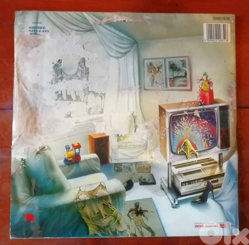 Marillon "Fugazi" vinyl gatefold EMI Check description 2