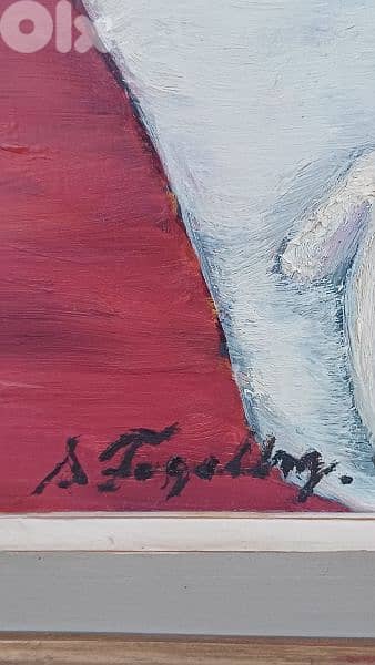 لوحة رسم زيتي اوروبية 5