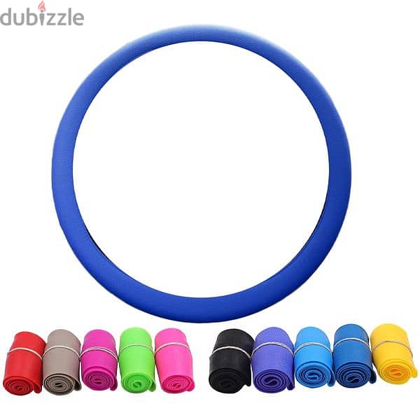 Universal  Anti-slip Silicone Car Steering Wheel Protective 2