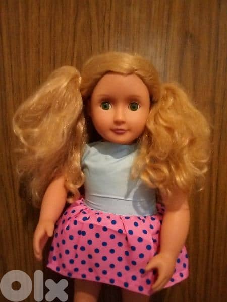 AUDREY ANN - OUR GENERETION from BATTAT Great As new doll +Converse=30 1