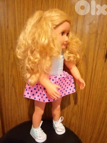 AUDREY ANN - OUR GENERETION from BATTAT Great As new doll +Converse=30 2