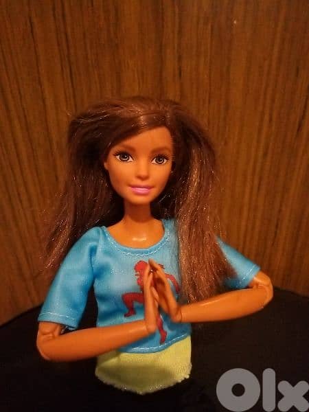 MADE TO MOVE Brunette Barbie 22 JOINTS Great doll in own wear=27$ 3