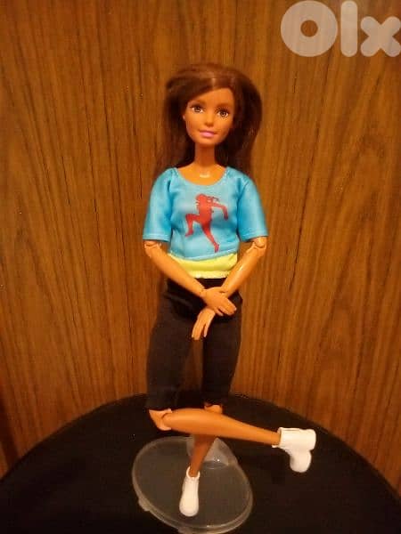 MADE TO MOVE Brunette Barbie 22 JOINTS Great doll in own wear=27$ 7