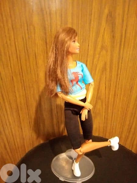 MADE TO MOVE Brunette Barbie 22 JOINTS Great doll in own wear=27$ 5