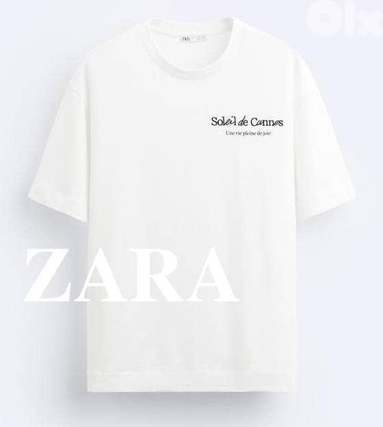 Zara - Relaxed fit T-shirt Size L 1