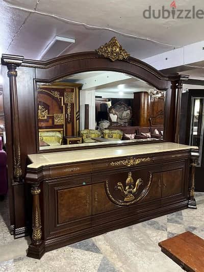 أوضة سفرة ملوكية صناعة مصرية مستعملة بحاله جديدة