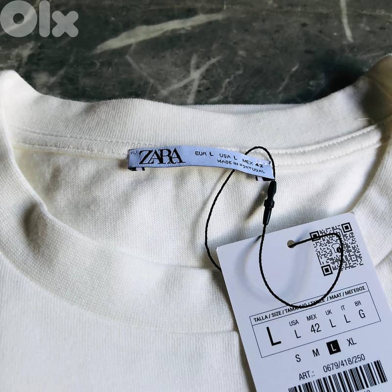 Zara - Relaxed fit T-shirt Size L 4
