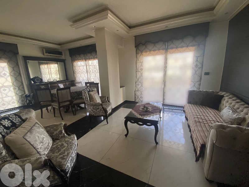 FURNISHED IN RAMLET EL BAYDA PRIME (300SQ) 3 BEDROOMS , (RB-132) 0