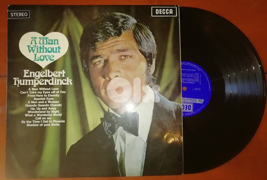 Engelbert Humperdinck " A man without love " vinyl 0