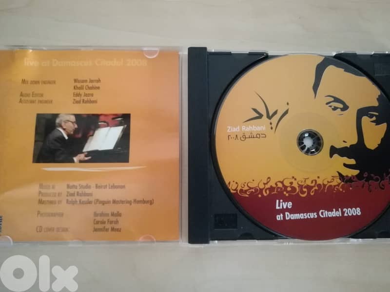 Ziad Rahbani live at damascus citadel 2008 CD 1