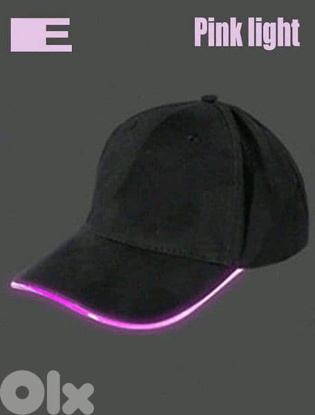 قبعه مضيئه 2
