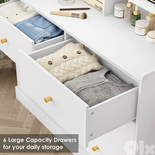 dresser with drawers 5