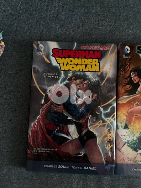Superman Wonder Woman Hardcover Comic Books - Full Collection V 1 to 5 1