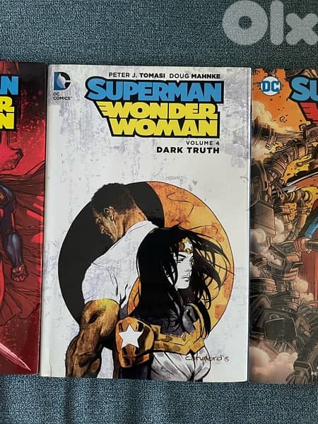 Superman Wonder Woman Hardcover Comic Books - Full Collection V 1 to 5 4