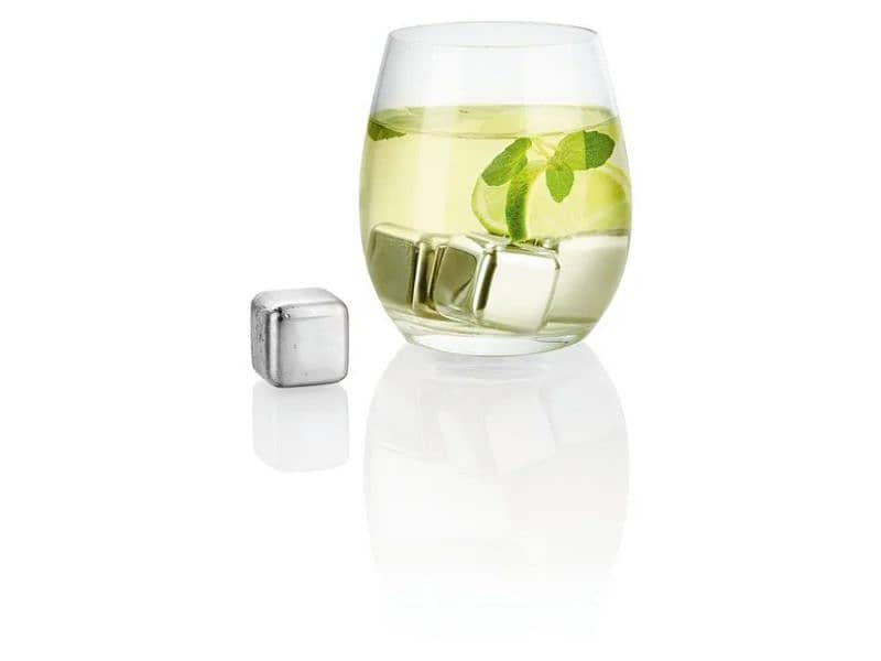 stainless steel ice cubes 2