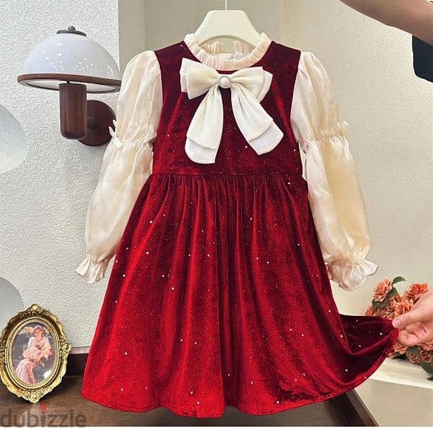 فستان جديد عمر ٨ سنين 0
