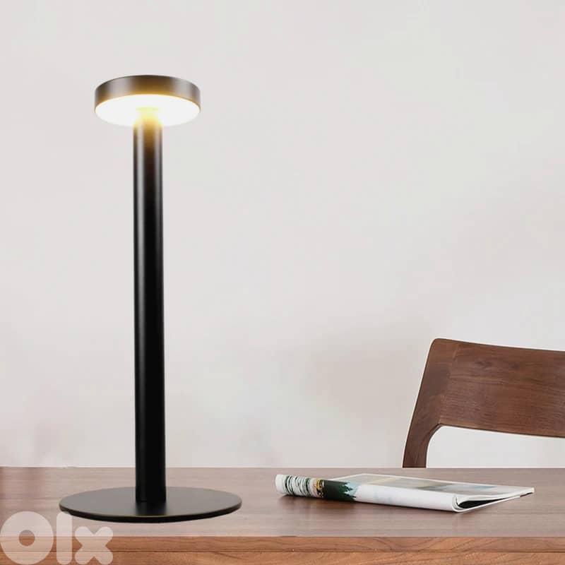 Modern Table Lamp, 2-Level LED Light, Aluminum Body 1