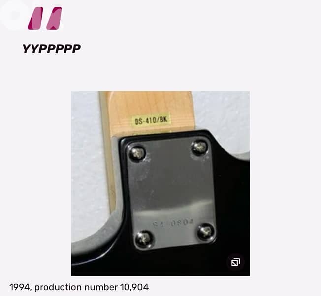 94’ Vintage Samick Electric guitar 4