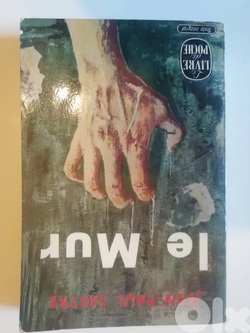 Le Mur "Jean paul Sartre" 1964 print Le livre de poche 1