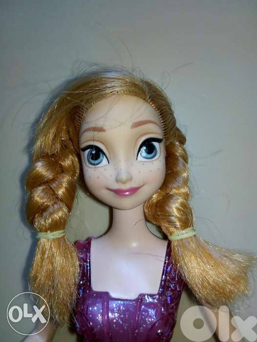ANNA MUSICAL LIGHT MAGIC Princess still good working mechanism doll=18 3