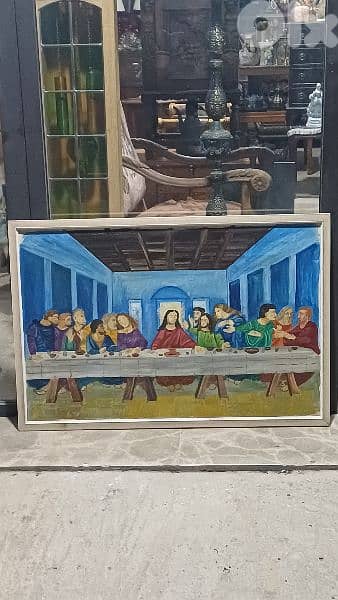 لوحة رسم زيتي 2