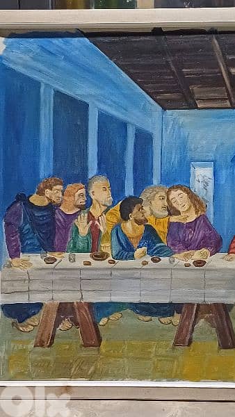 لوحة رسم زيتي 5