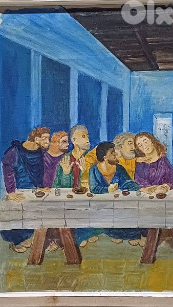 لوحة رسم زيتي 6