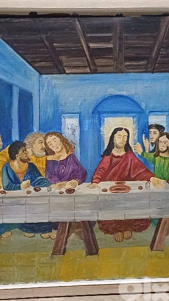 لوحة رسم زيتي 7