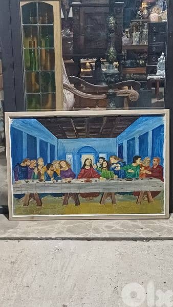 لوحة رسم زيتي 9