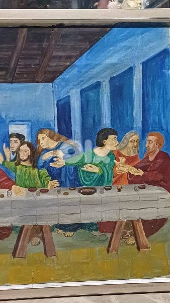 لوحة رسم زيتي 12