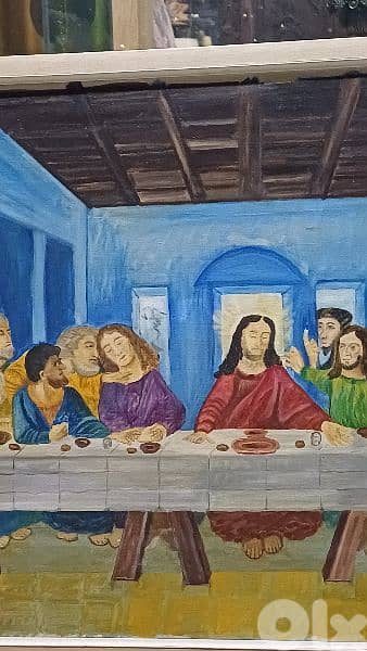 لوحة رسم زيتي 13