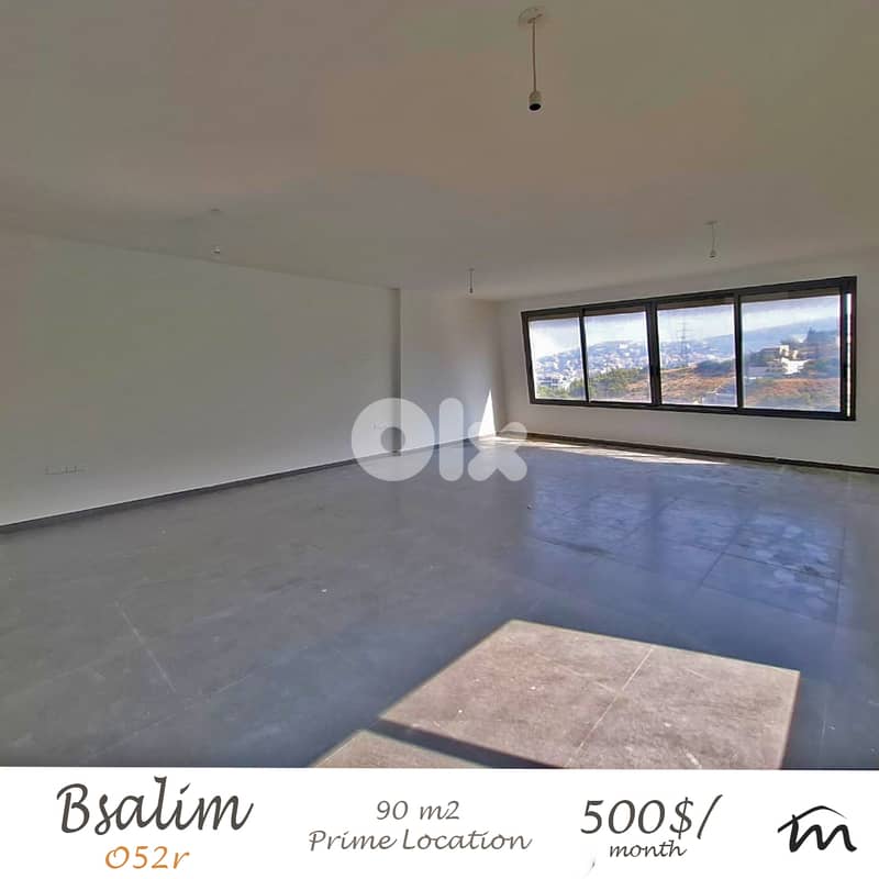 Bsalim | Brand New 90m² Office | Prime Location | Parking Spots | View 0