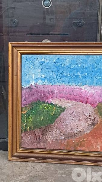 لوحة رسم زيتي اوروبية 2