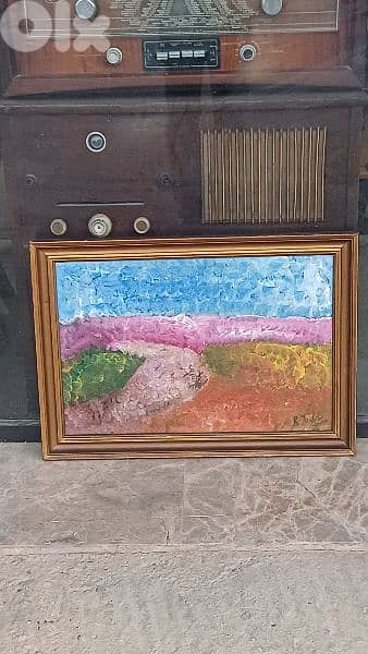 لوحة رسم زيتي اوروبية 3