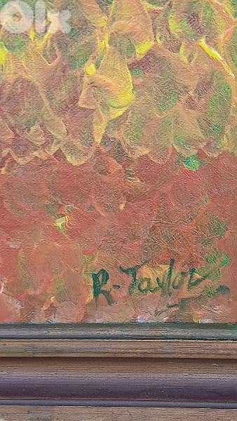 لوحة رسم زيتي اوروبية 7