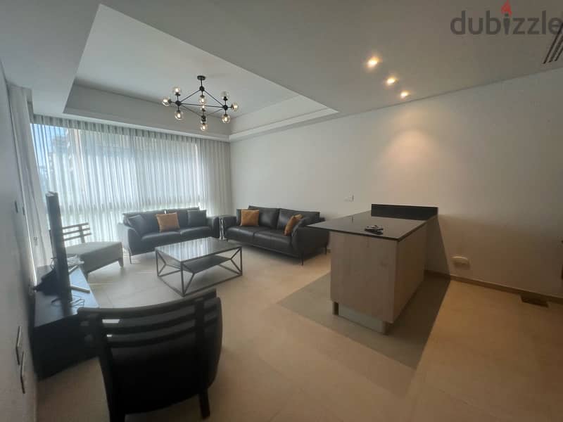 fully furnished one bedroom for rent waterfront dbayeh metn 0