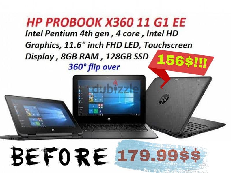 Laptop & tablet HP, info in Description :) 1