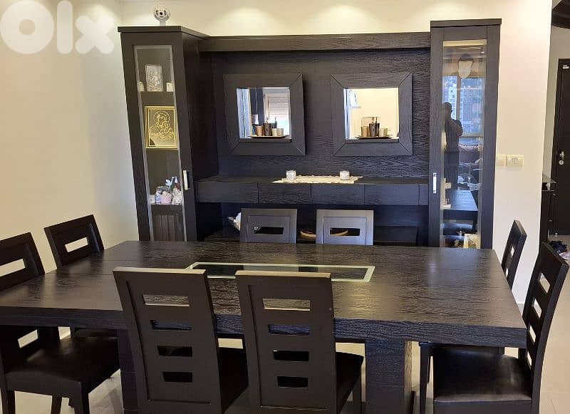 Dining table , 8 chairs, 220x120 cmm 6