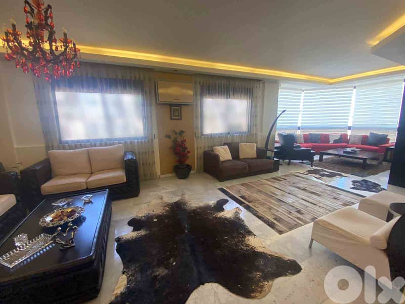 SUPER CATCH!!! AIN EL MRAISSEH SOLAR SYSTEM HIGHEND 3 BEDS , (AM-215) 0