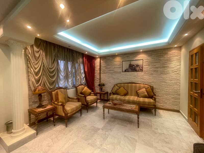 160 SQM Decorated Apartment in Atchaneh, Metn 0
